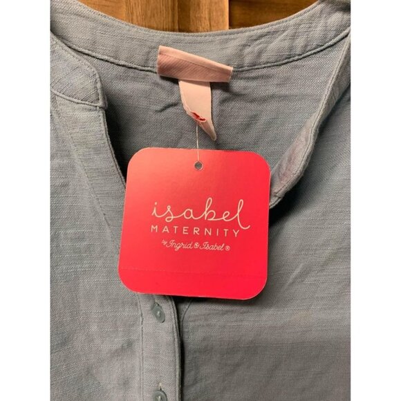 NWT Isabel Maternity Casual Top Womens Size Small - Picture 4 of 5
